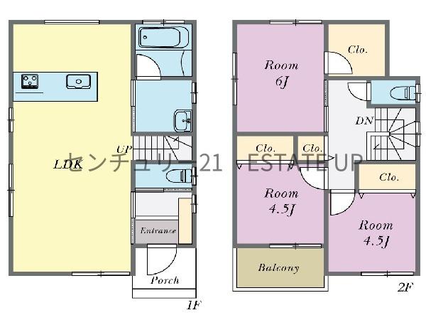 新築戸建　西伊敷6丁目31モデル