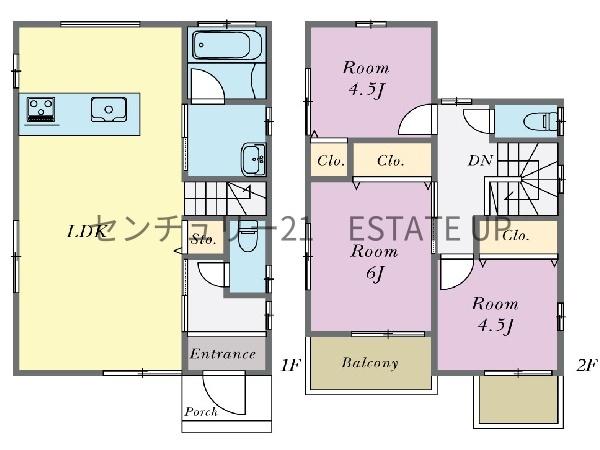 新築戸建　西伊敷4丁目29モデル