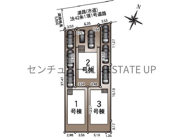 新築戸建　クレイドルガーデン池之上町第1　2号棟