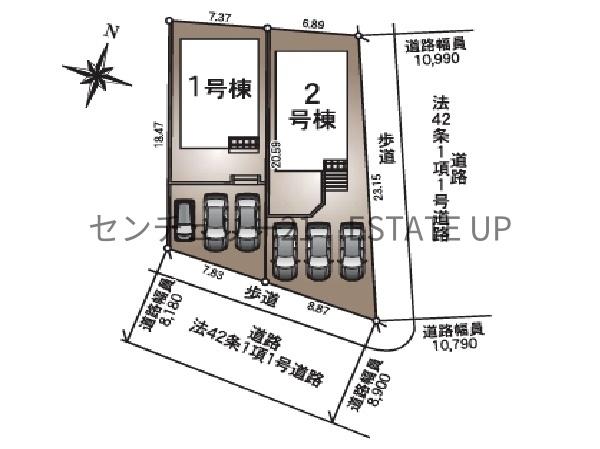 新築戸建　クレイドルガーデン唐湊第2　1号棟