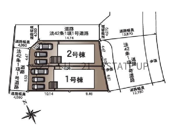 新築戸建　クレイドルガーデン玉里団地第20　1号棟