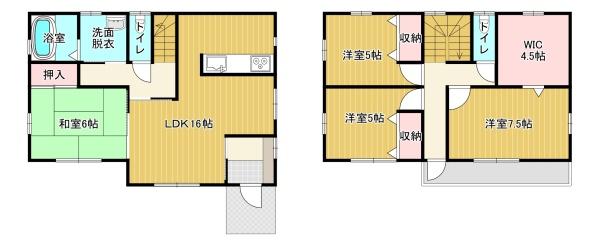 宇都宮市鐺山町の中古一戸建