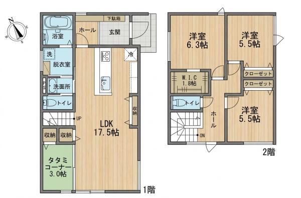 姫路市飾磨区付城１丁目の新築一戸建