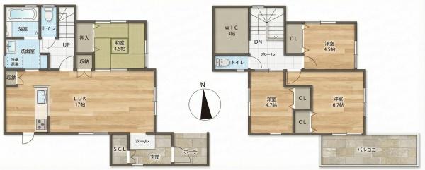 姫路市飾磨区加茂の中古一戸建