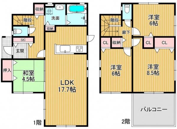 姫路市青山西３丁目の中古一戸建て