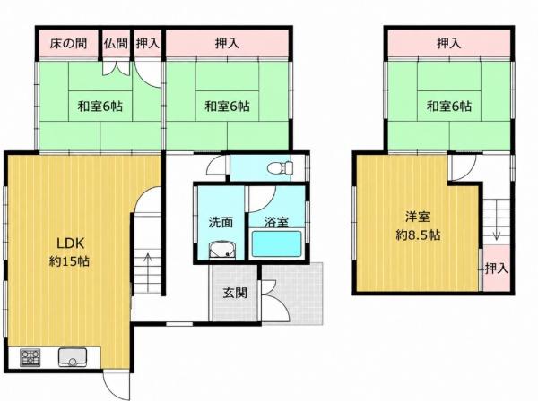 たつの市揖保川町山津屋の中古一戸建て