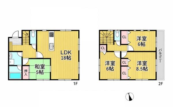 姫路市大善町　中古戸建