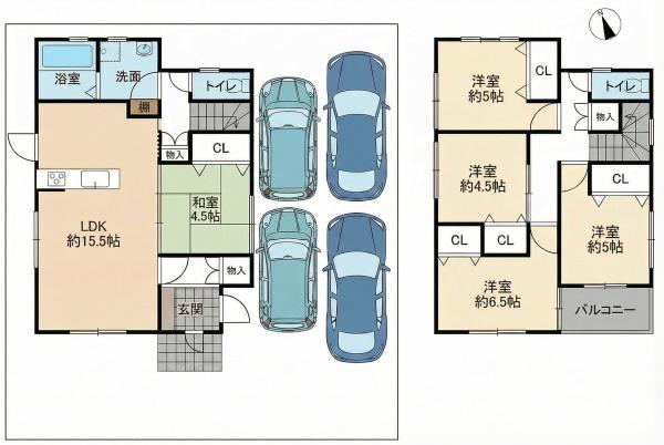 姫路市飾磨区細江　中古戸建