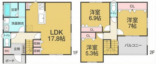 姫路市仁豊野の中古一戸建て