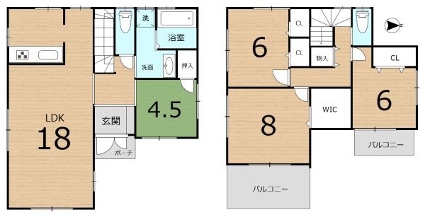 姫路市御立中６丁目の中古一戸建