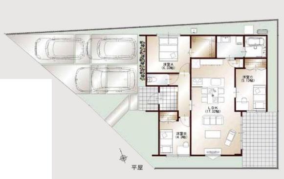 姫路市飾磨区中島の新築一戸建