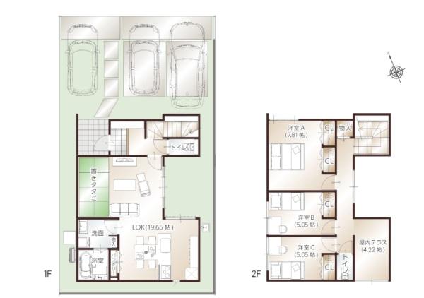 姫路市飾磨区加茂の新築一戸建