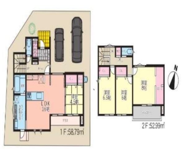 揖保郡太子町鵤4区画分譲　1号地
