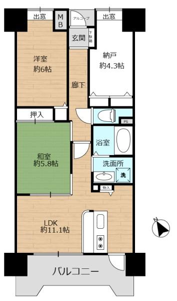 プレステージ姫路栗山町