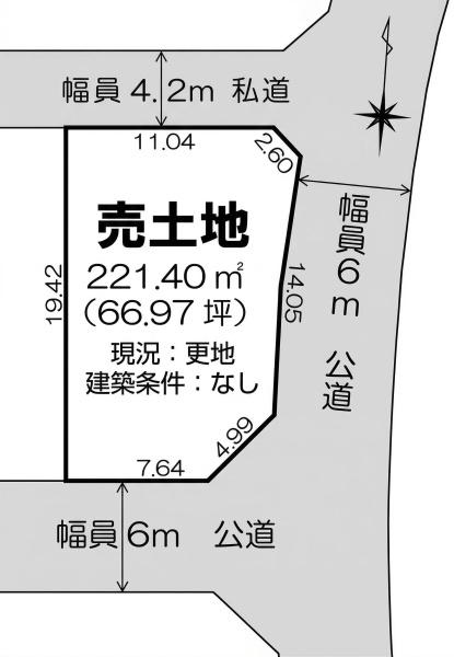 たつの市揖西町南山１丁目の売土地