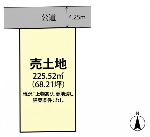 姫路市大津区西土井　土地