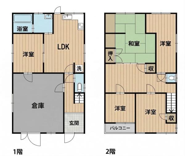 姫路市京口町　倉庫、住居