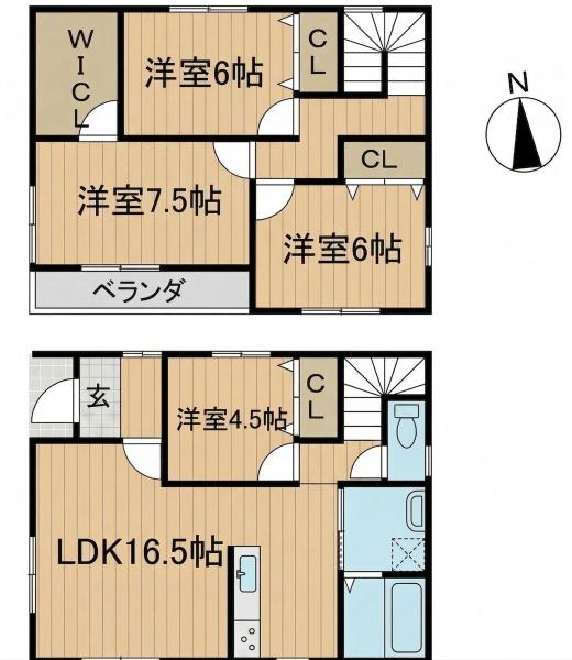 宍粟市山崎町山田　新築戸建