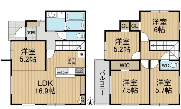 姫路市玉手1期　1号棟
