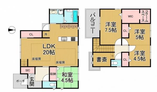 姫路市広畑区北野町１丁目の中古一戸建