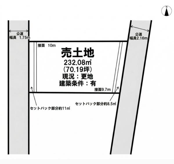 姫路市白国　土地