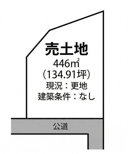 たつの市揖西町土師　土地