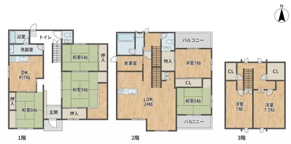 姫路市奥山　中古戸建