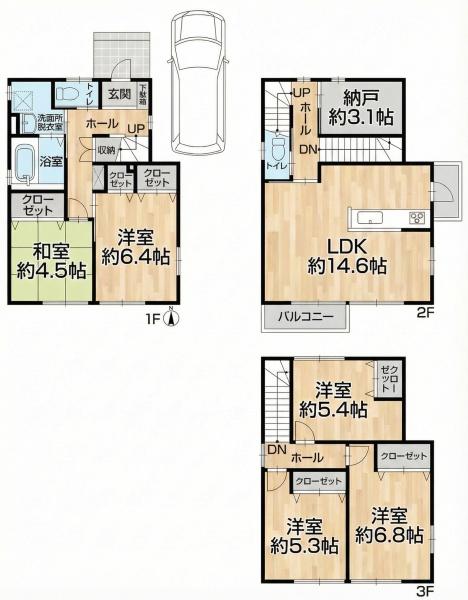姫路市東雲町５丁目の中古一戸建て