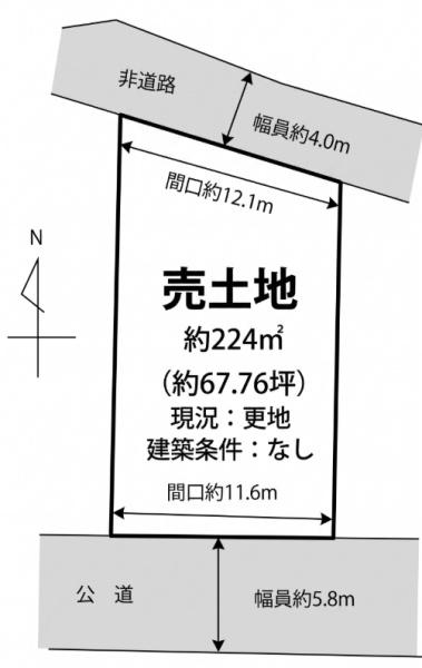 たつの市揖西町土師 土地