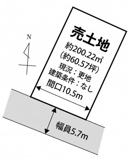 たつの市龍野町中井　土地