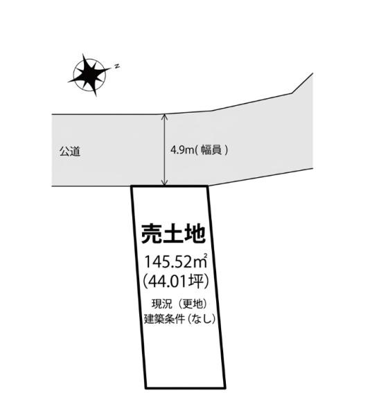 たつの市揖西町土師　土地