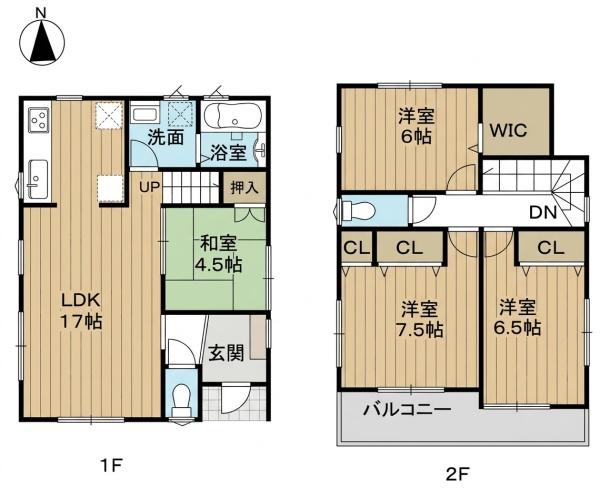 姫路市網干区坂上5区画分譲　残1棟