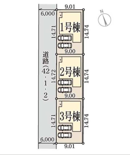 姫路市東山　第4期　1号棟