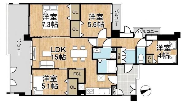 ベルハイツ白鷺２