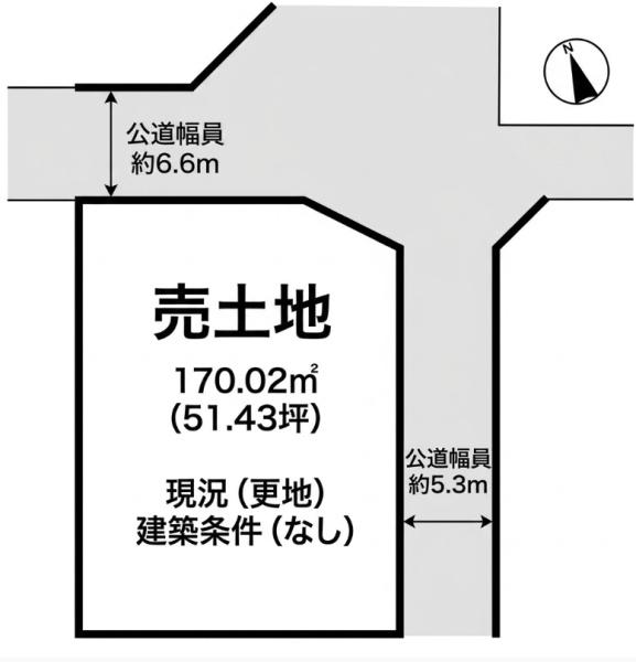 姫路市飾磨区加茂　土地