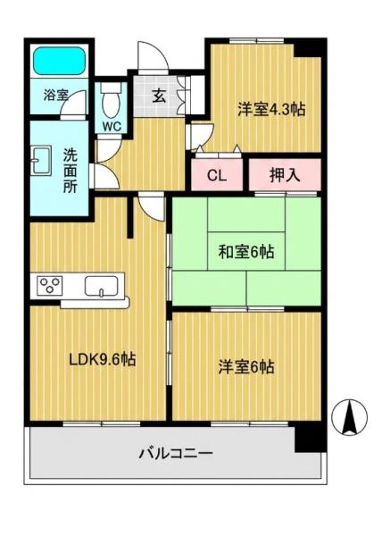 朝日プラザ姫路城南サバーブ