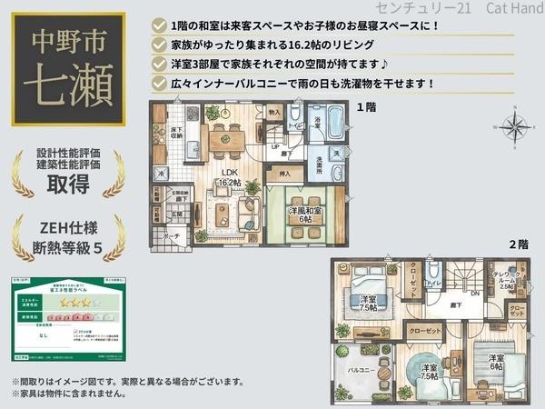 クレイドルガーデン中野市七瀬第１/１号棟