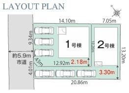 碧南市宮町6丁目　1号棟　新築戸建
