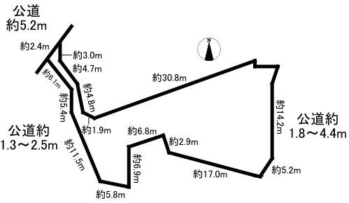 知立市八橋町源田谷の土地