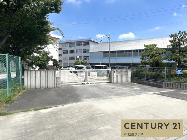 知立市八橋町源田谷の土地(知立市立竜北中学校)