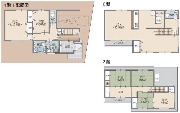 岡崎市羽根町字若宮の中古一戸建て