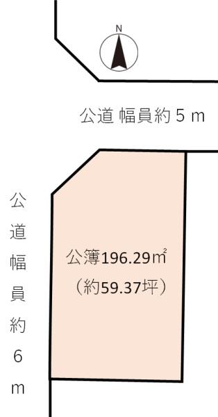 名張市梅が丘北５番町の土地