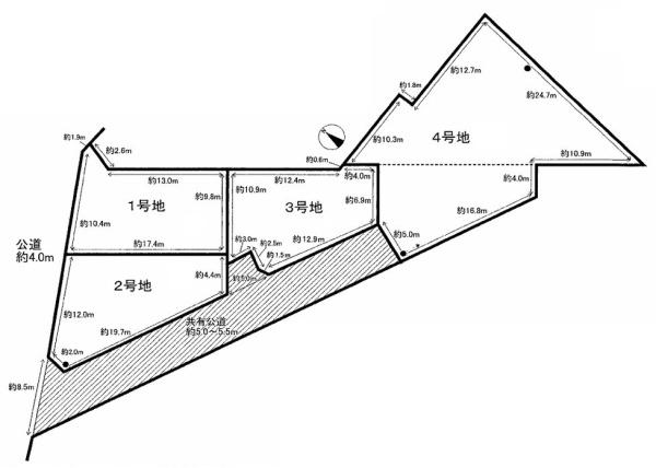 知立市新林町北林　2号地　土地