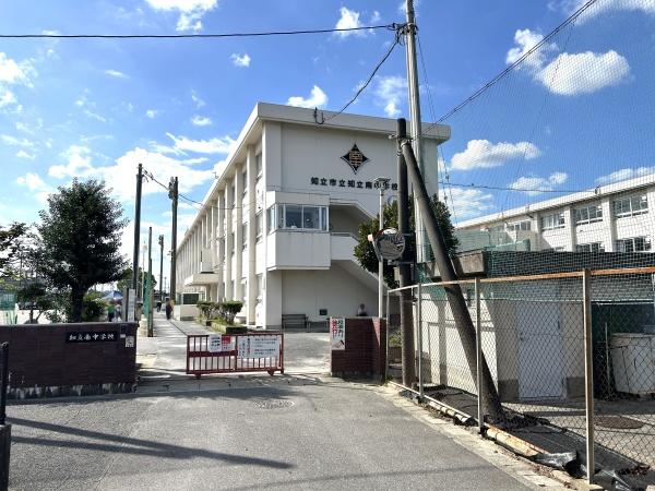 知立市新林町北林の土地(知立市立知立南中学校)