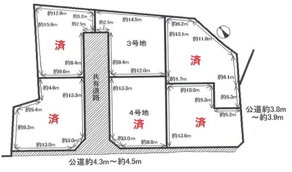 岡崎市藤川町字東川向　3号地