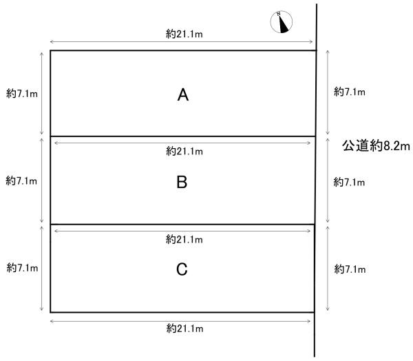 西尾市熊味町南十五夜の土地