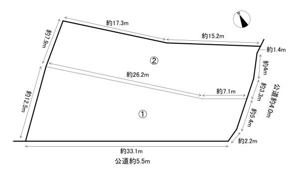 西尾市田貫町西荒古 土地