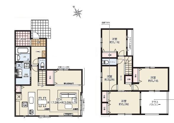 流山市松ケ丘６丁目　新築戸建