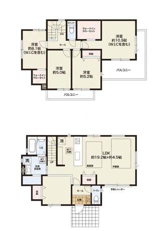 流山市加４丁目の新築一戸建