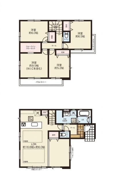 流山市加４丁目の新築一戸建